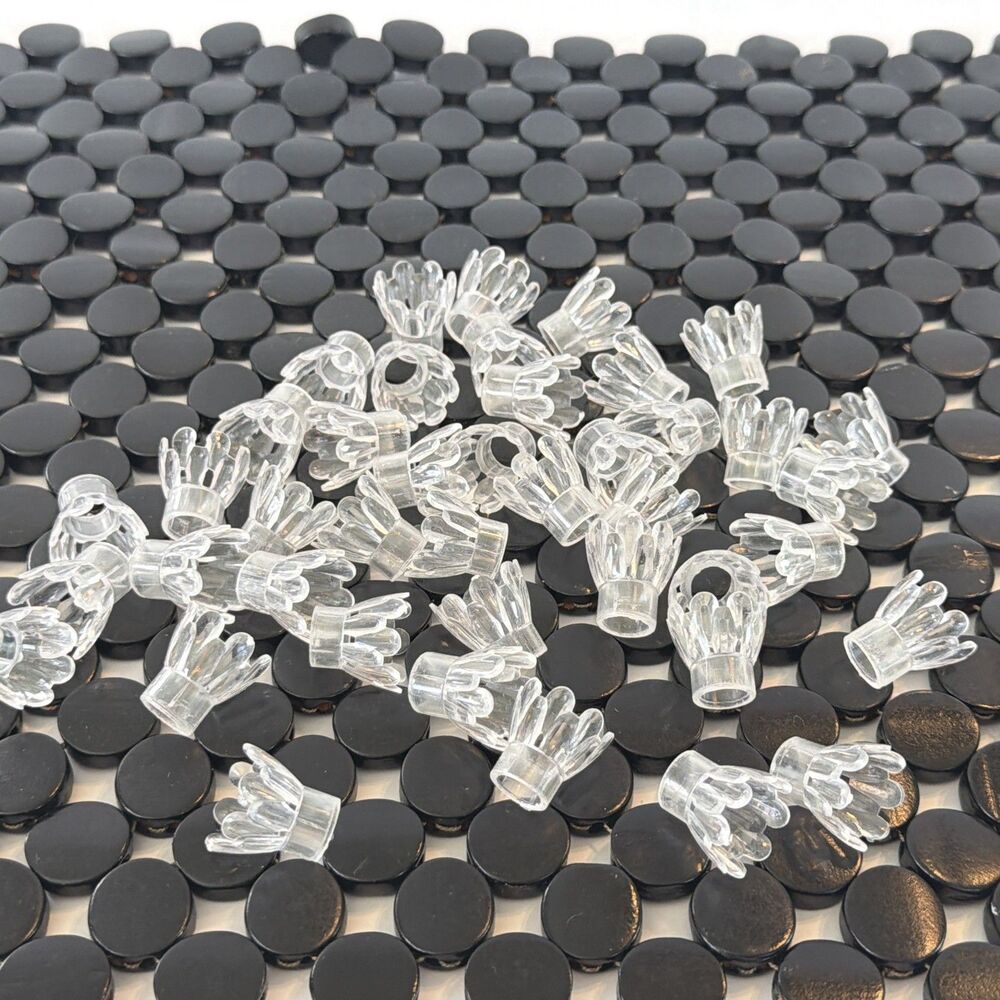 40 Vintage Christmas Floral Clear Light Reflectors Covers For Light Strand